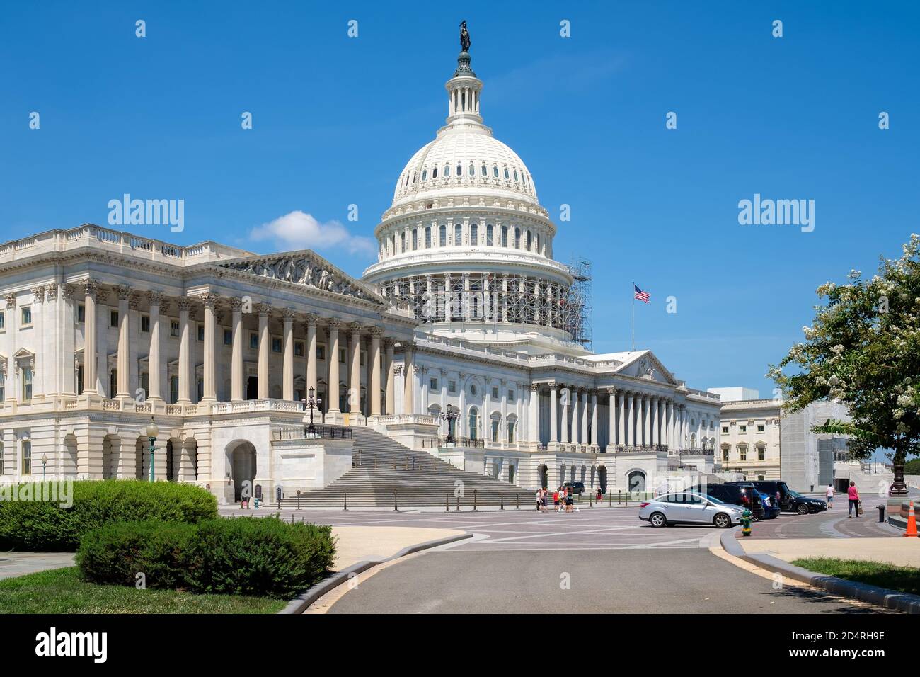 La Camera dei rappresentanti degli Stati Uniti presso il palazzo del Campidoglio a Washington D.C. Foto Stock
