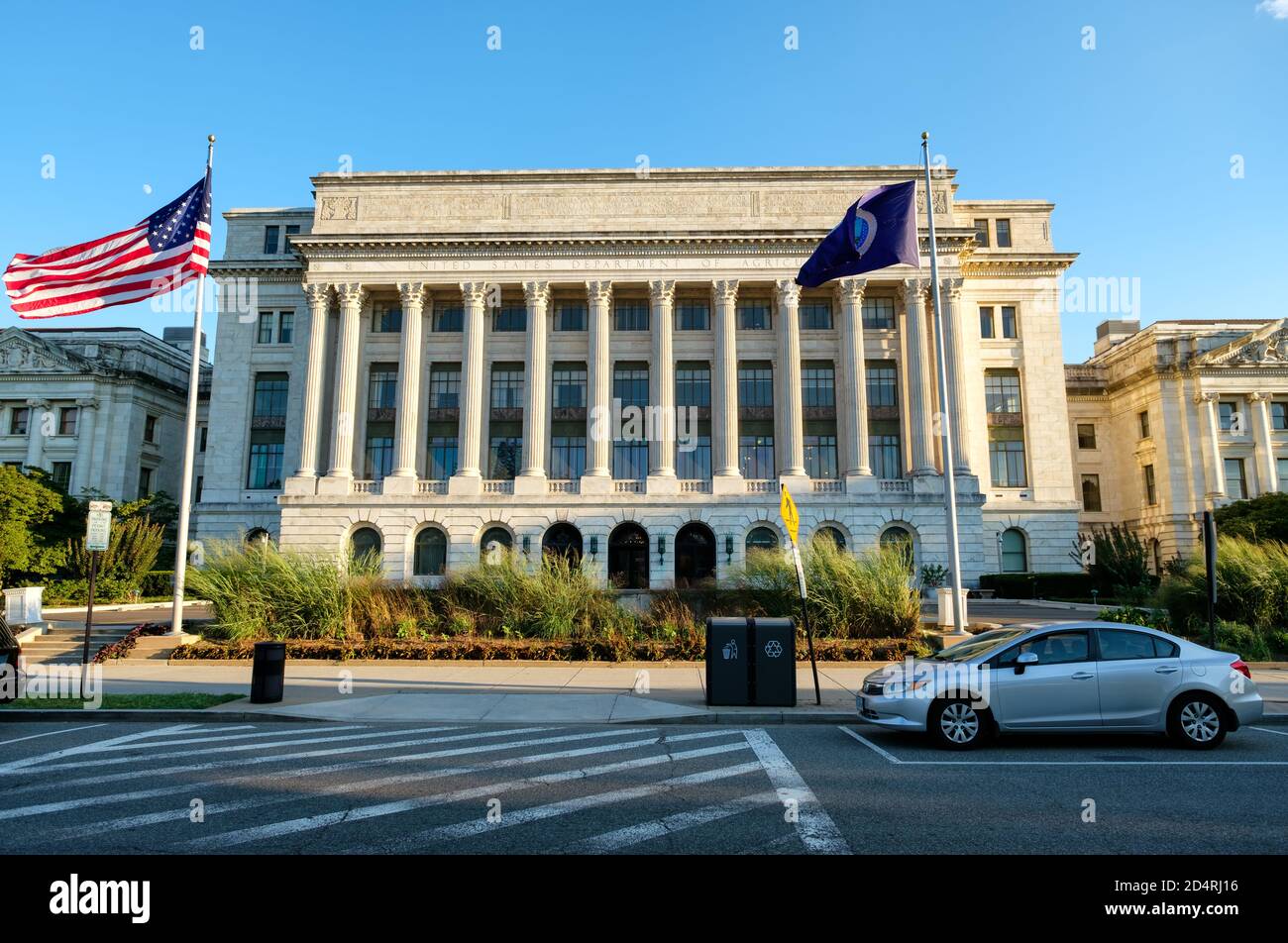 Il Dipartimento di Agricoltura degli Stati Uniti a Washington D.C. Foto Stock