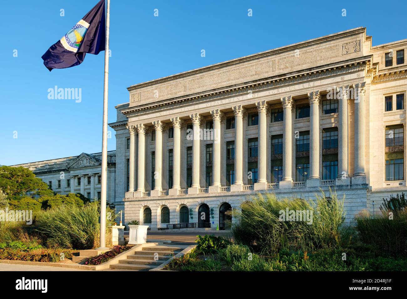 Il Dipartimento di Agricoltura degli Stati Uniti a Washington D.C. Foto Stock
