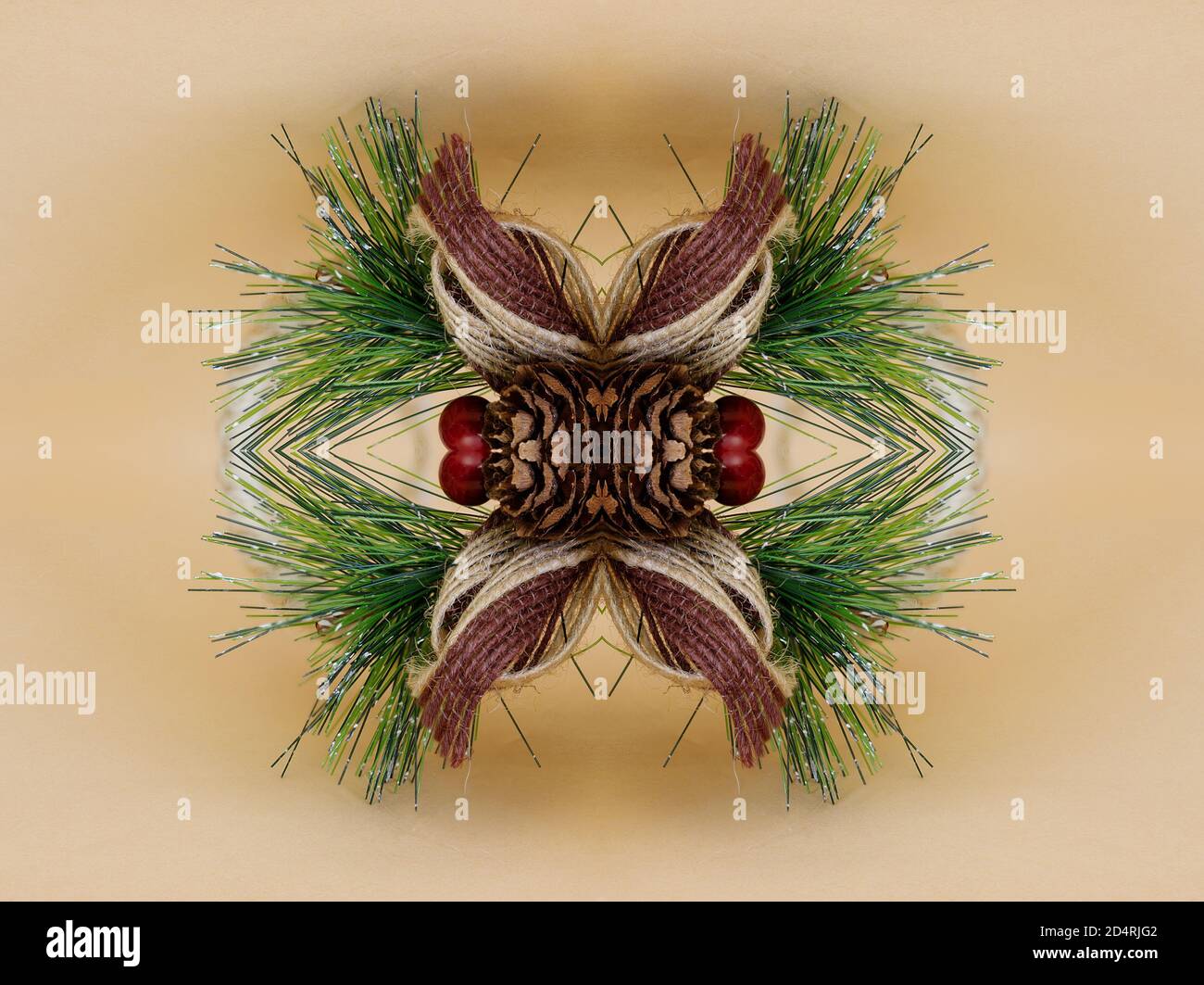 Buon Natale, spazio per scrivere il testo, sfondo pieno di colori, biglietto di auguri di vacanza design, su sfondo luminoso Foto Stock