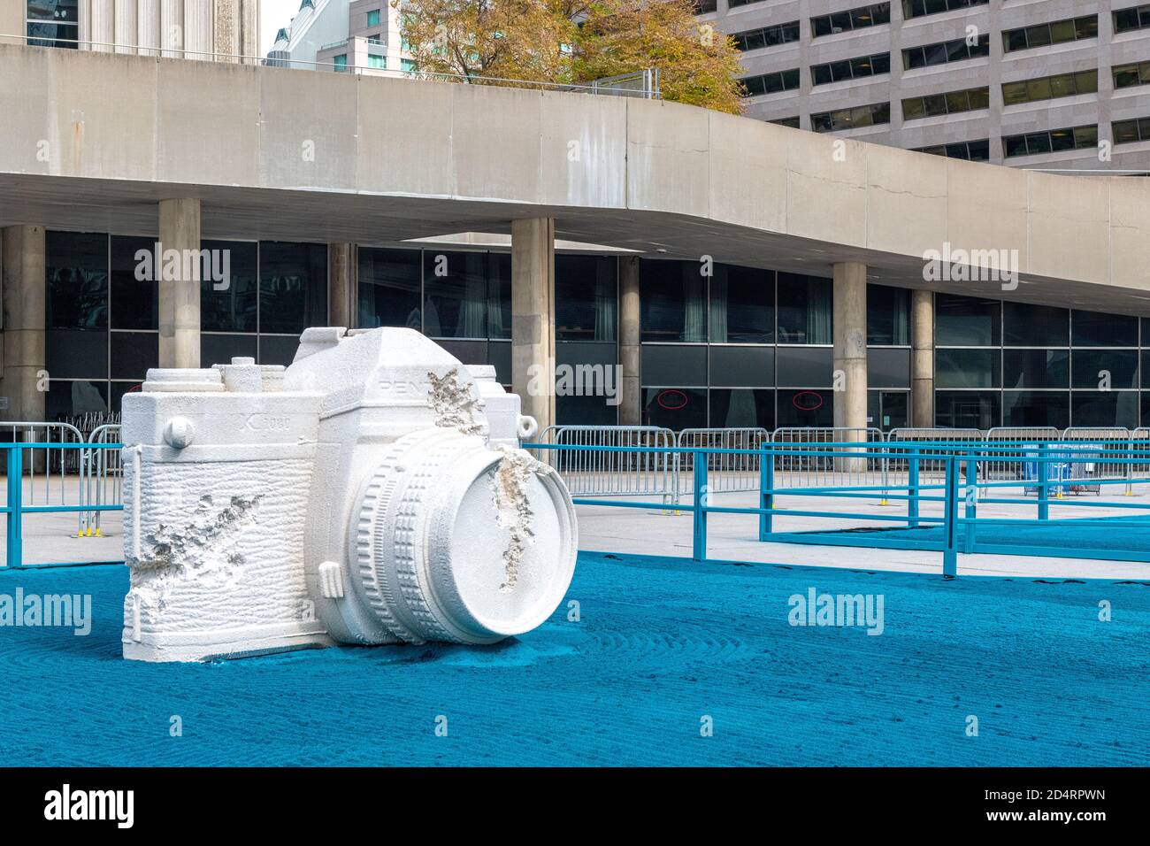 Lunar Garden al "Nuit Blanche" Arts and Culture Festival di Toronto, Canada, 2019 Foto Stock