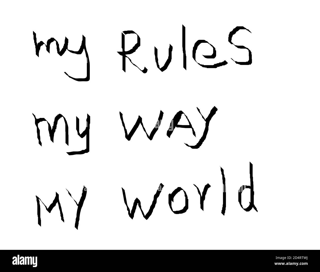 Sfondo del disegno dell'illustrazione Foto Stock