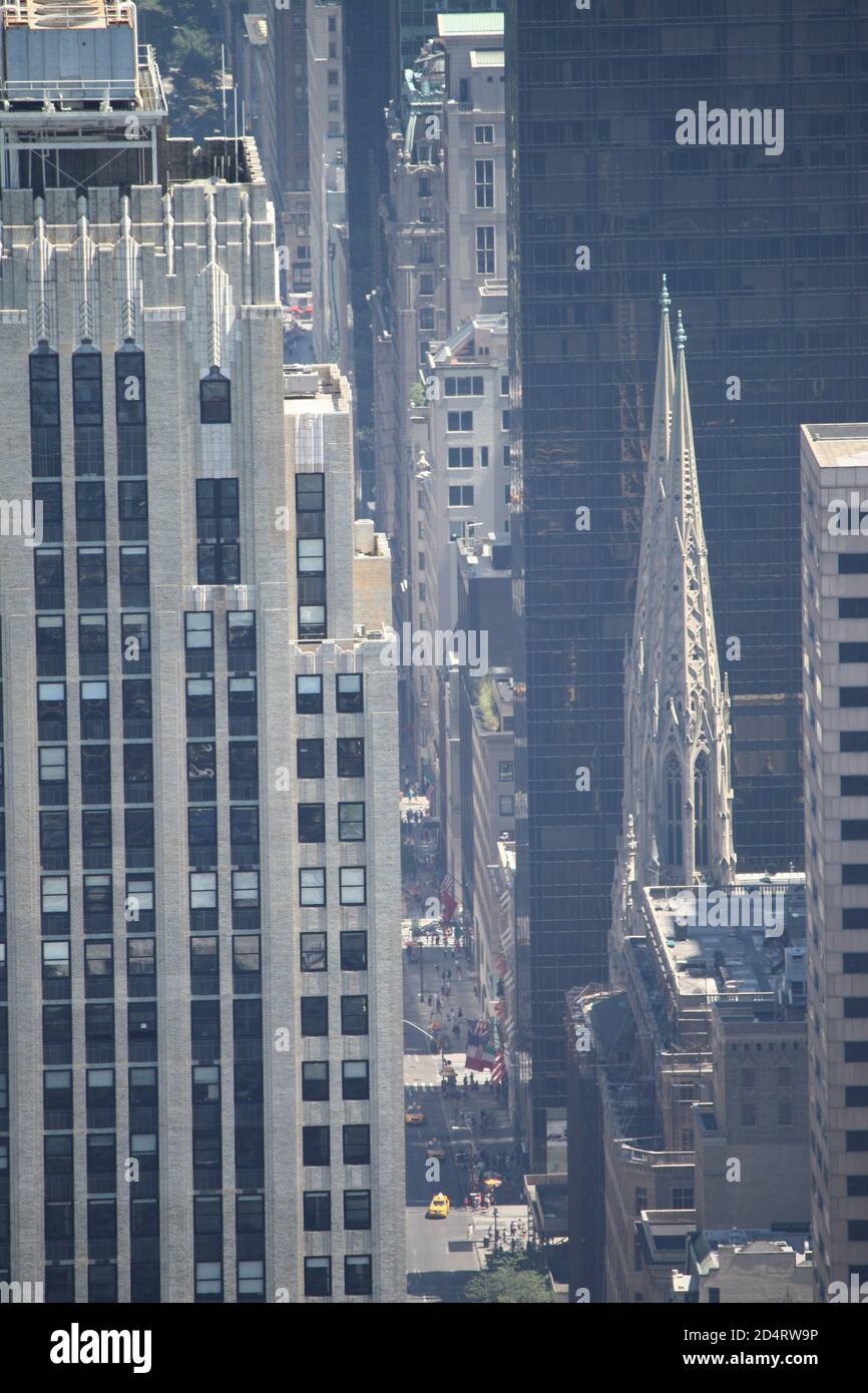 Rockefeller Building, New York Foto Stock