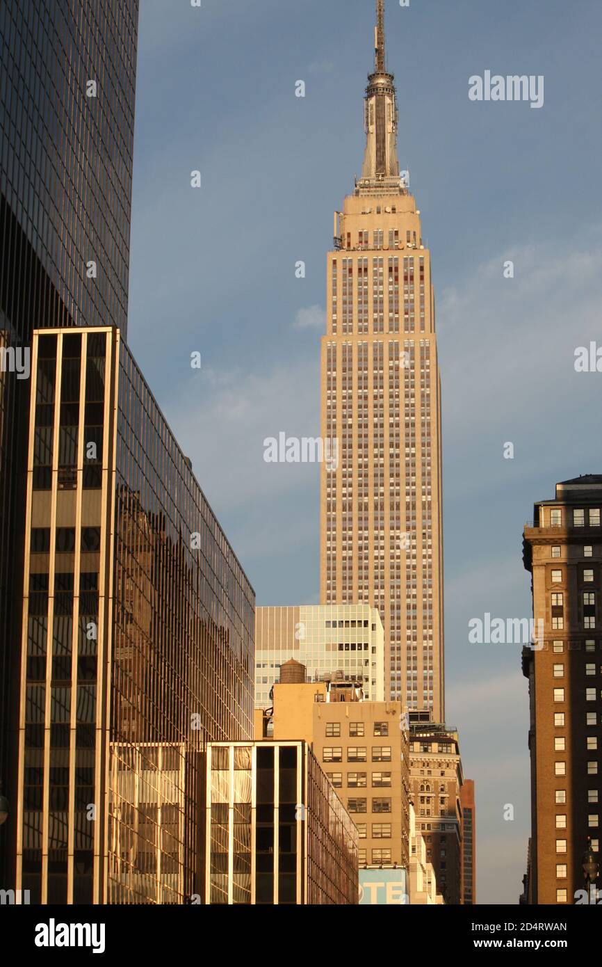 Empire State Building di New York Foto Stock