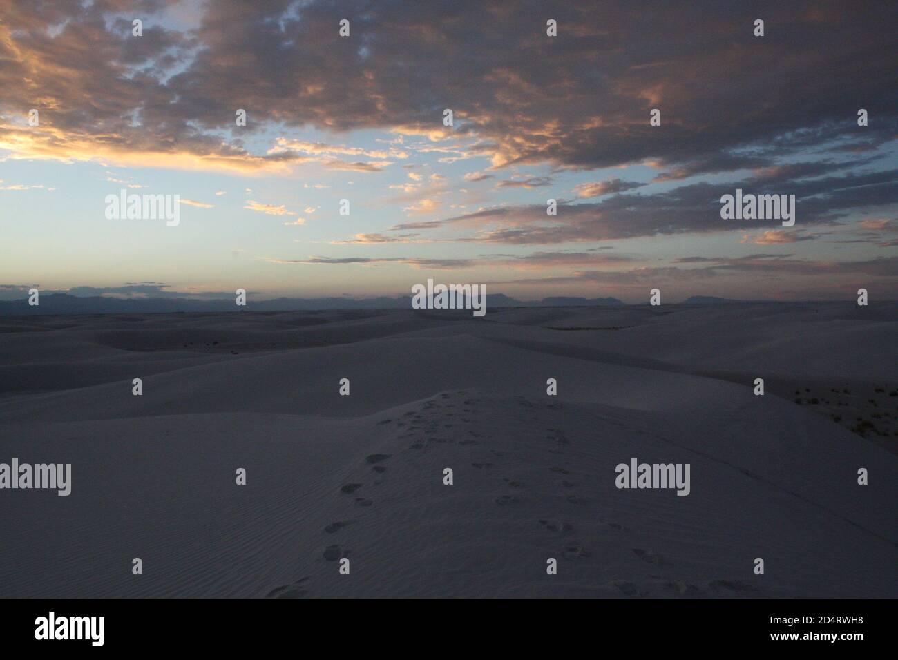White Sands National Park Foto Stock