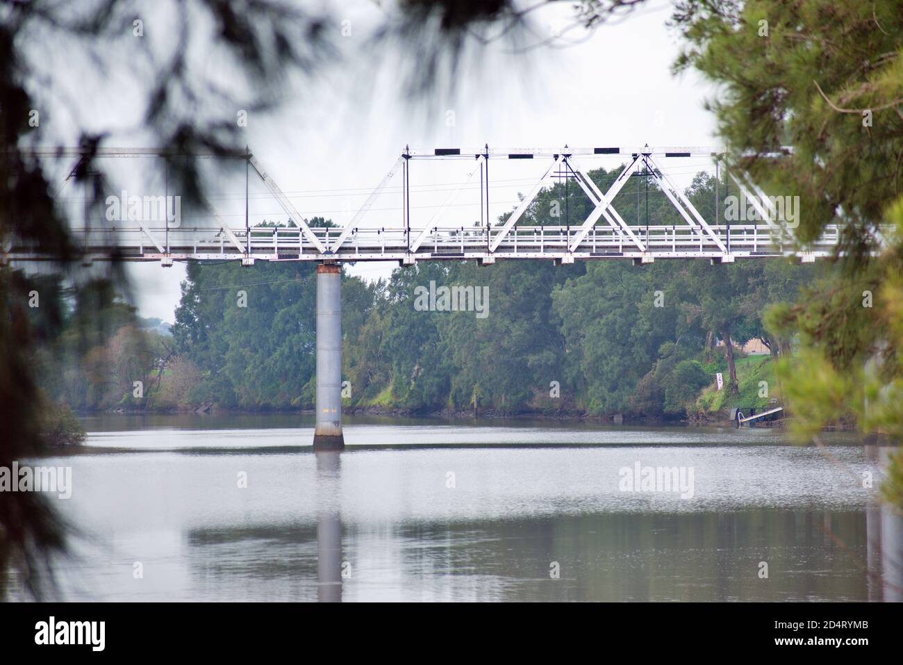Ponte di legno 8 Foto Stock