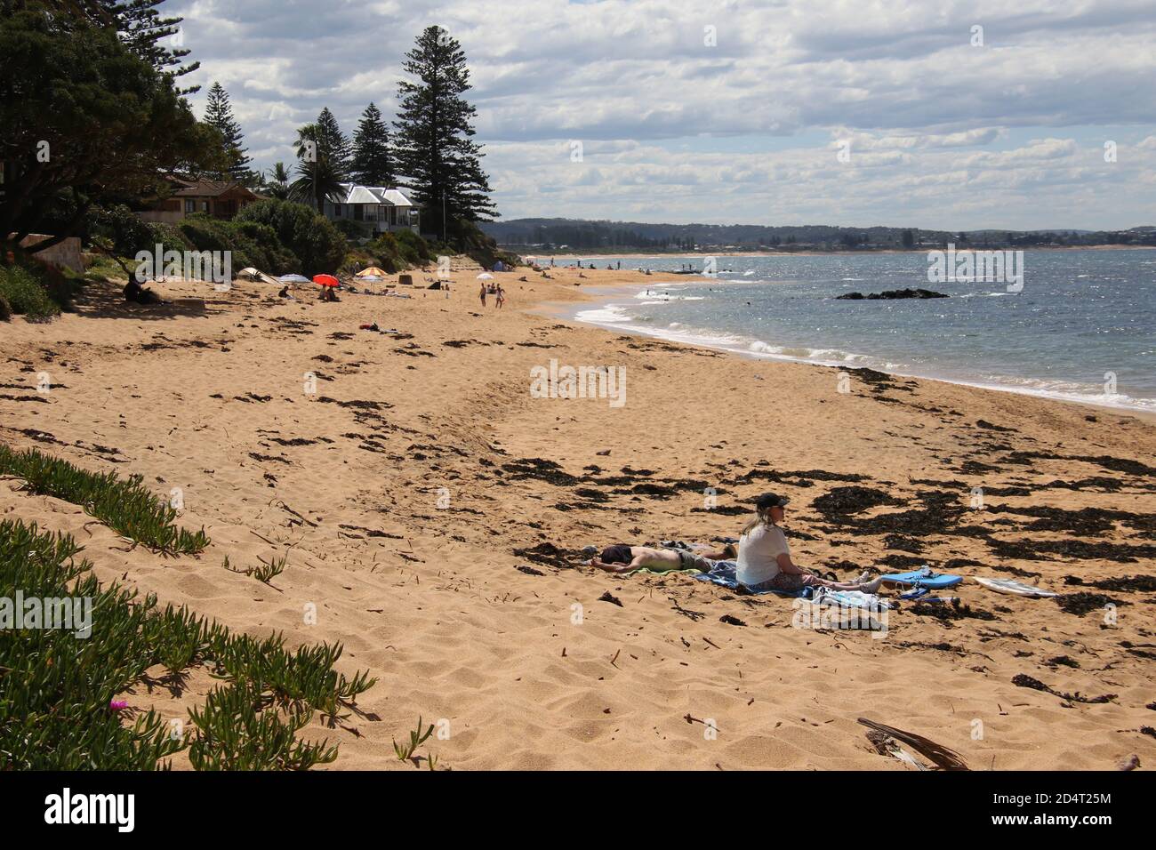 Fishermans Beach, Collaroy, Sydney, NSW, Australia. Foto Stock