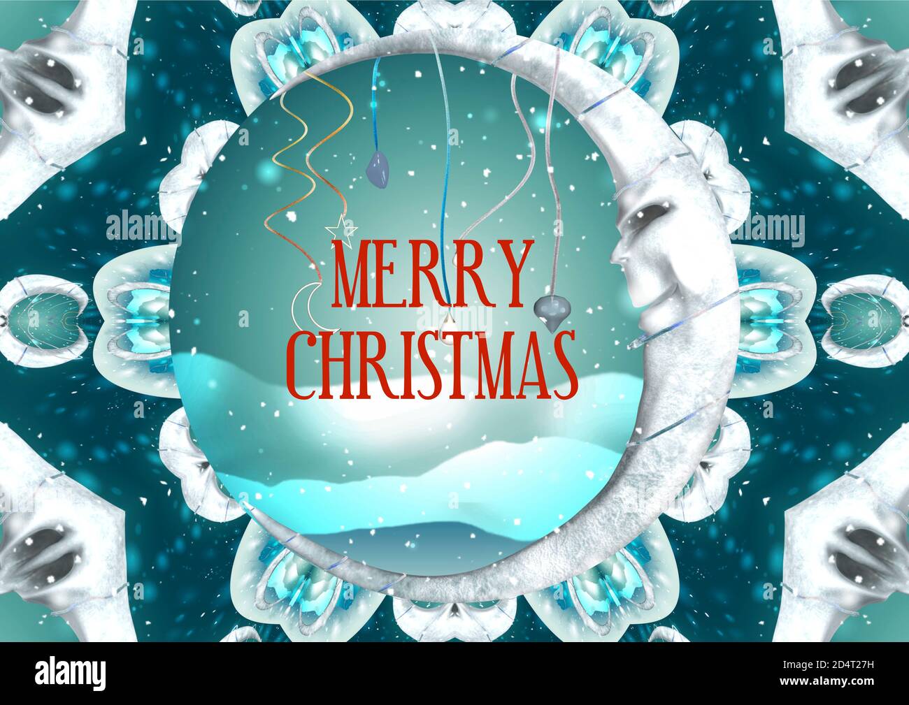 Auguri di Natale Foto Stock