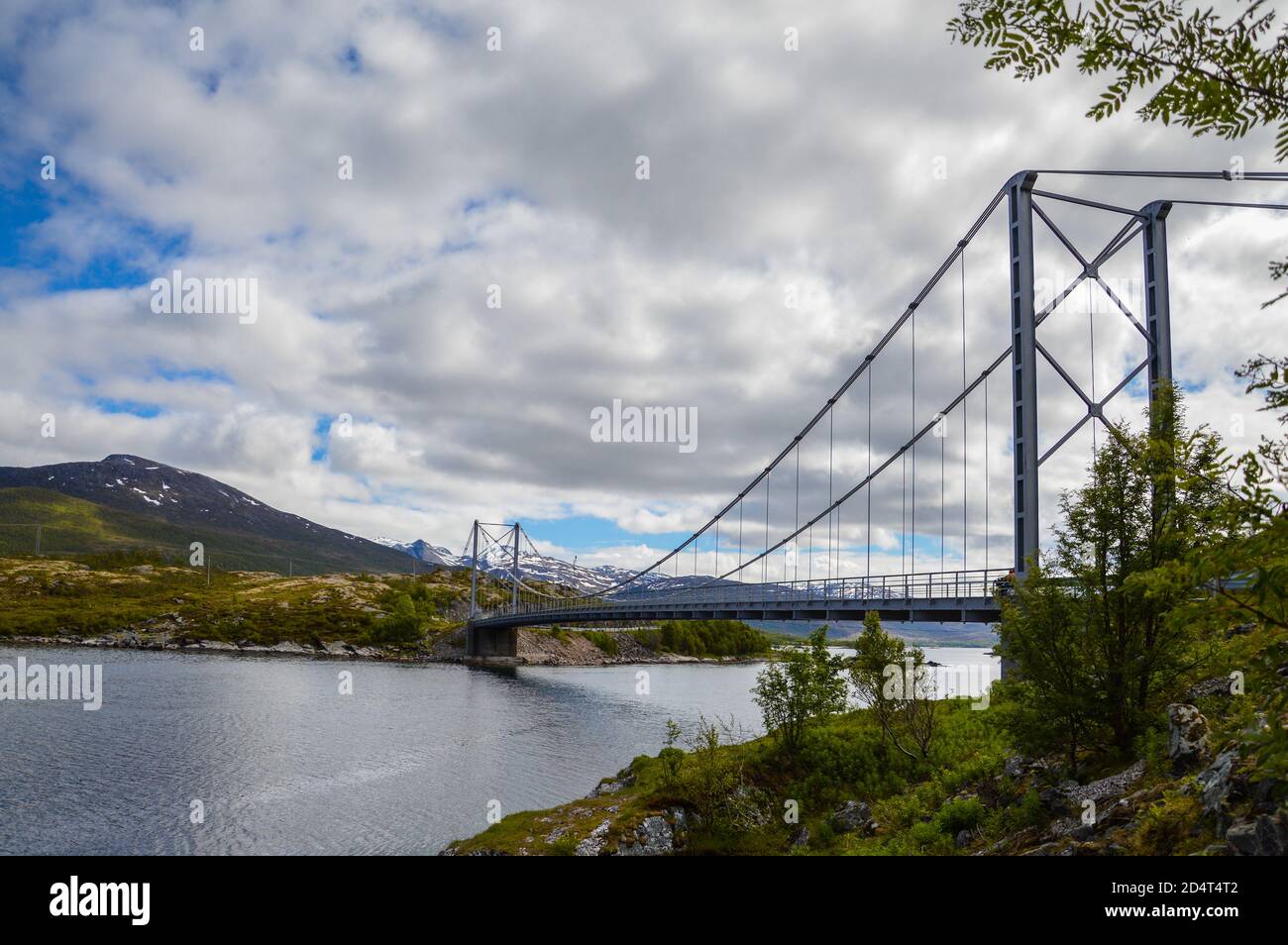 Ponte norvegese Foto Stock