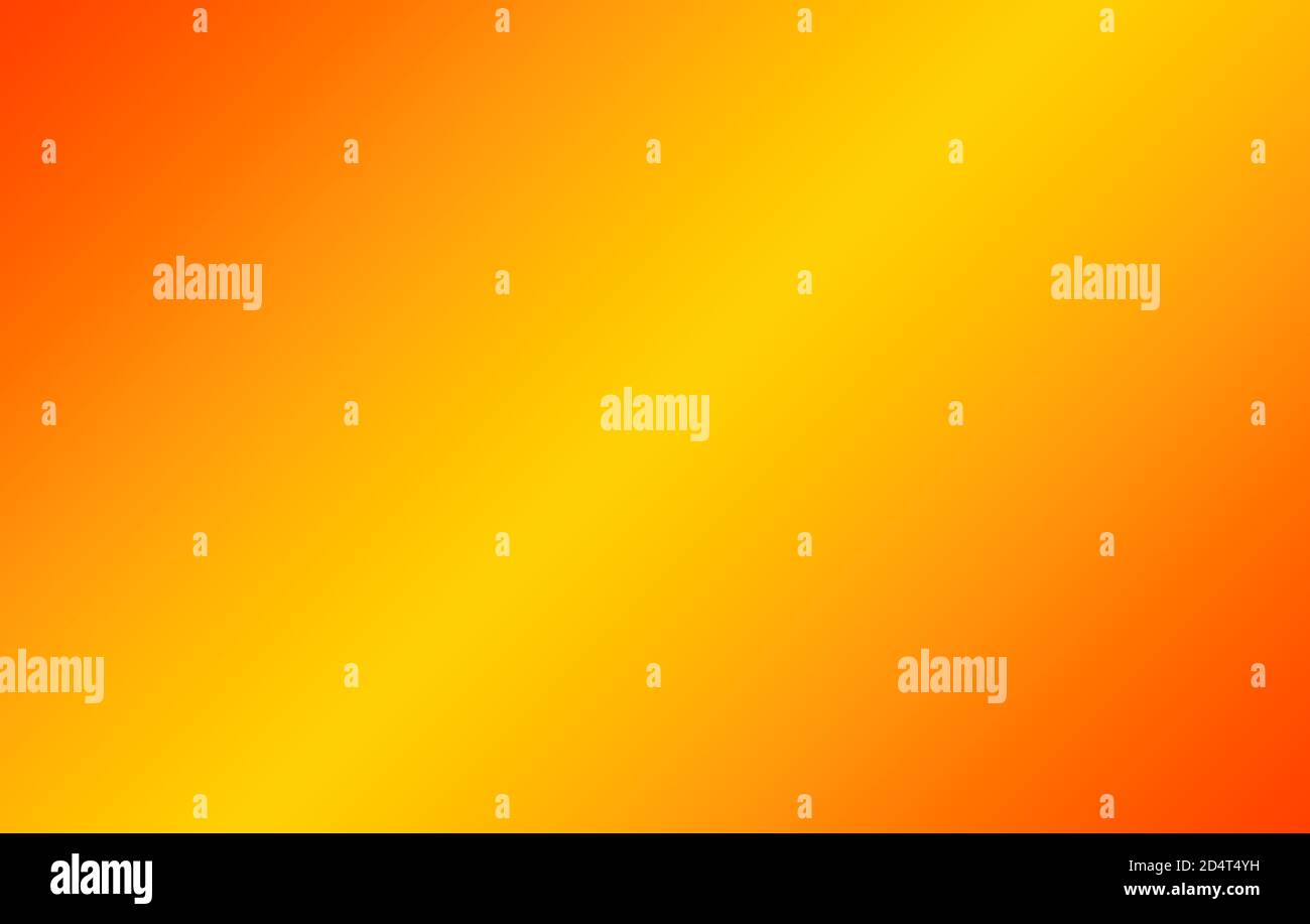 Sfumatura diagonale morbida di sfondo astratto arancione e giallo. Foto Stock