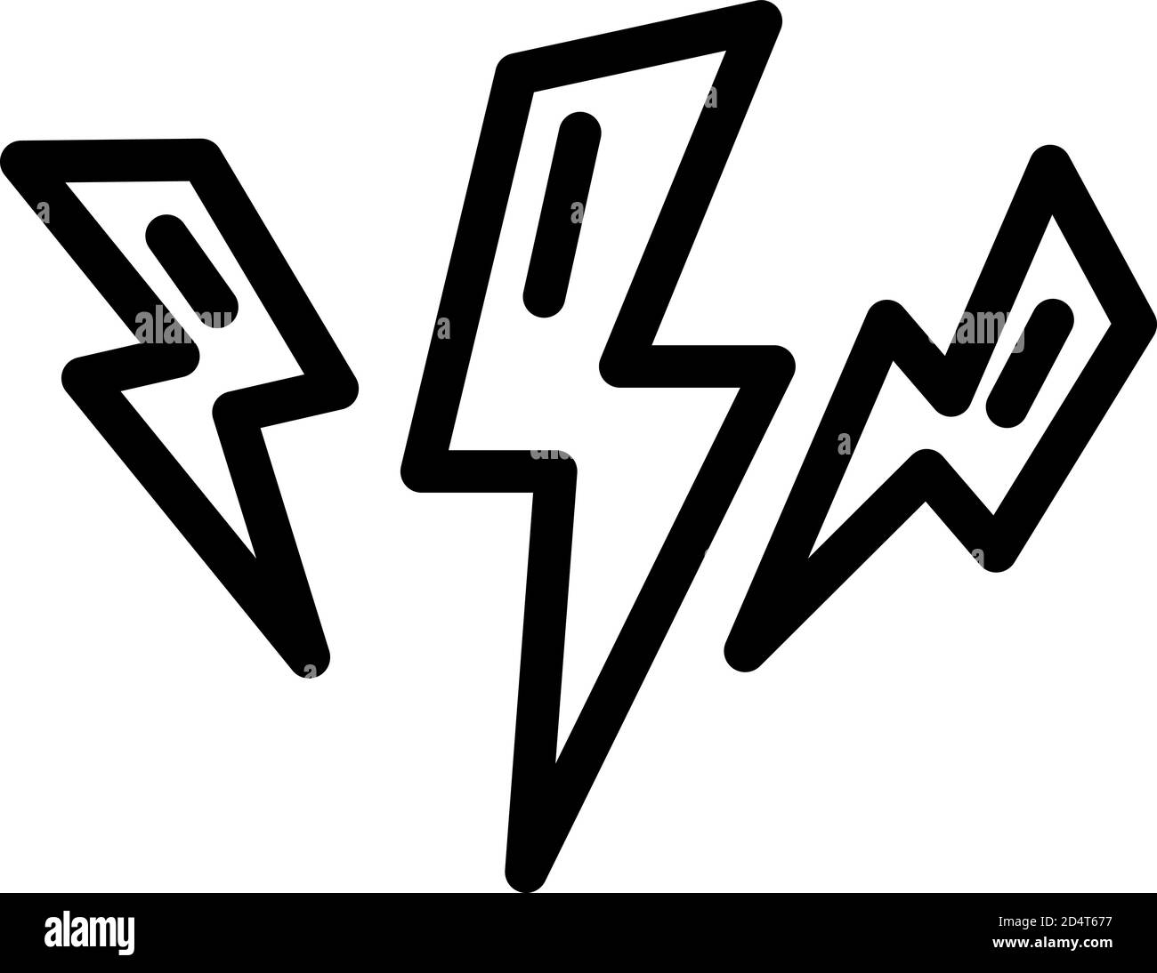 Icona probiotica, stile contorno Illustrazione Vettoriale