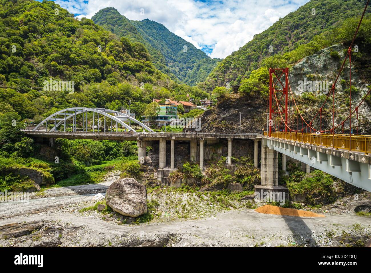 Scenario di Tianxiang nel parco di taroko, hualien, taiwan Foto Stock