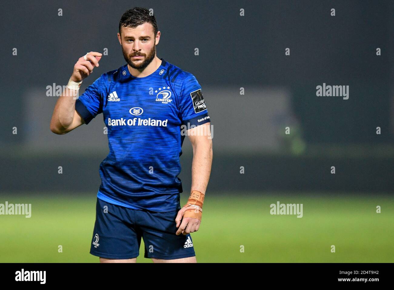 Obbie Henshaw (Leinster) durante Benetton Treviso vs Leinster Rugby, Rugby Guinness Pro 14, Treviso, Italy, 10 Oct 2020 Credit: LM/Ettore Griffoni Foto Stock