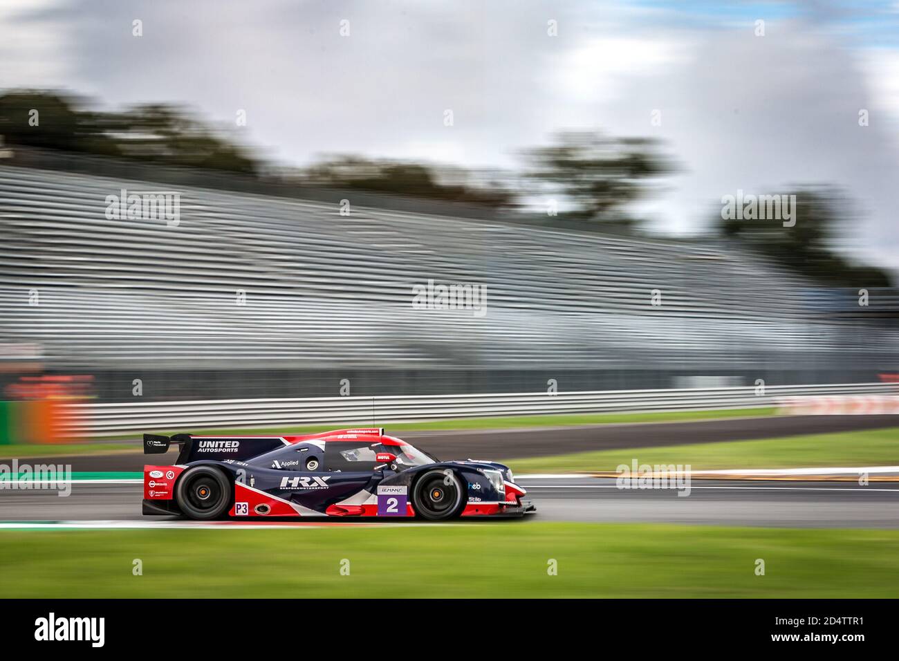 Monza, Italia. 11 Ottobre 2020. 02 Boyd Wayne (gbr), Gamble Tom (gbr), Wheldon Robert (gbr), United Autosports, Ligier JS P320 - Nissan, in azione nella 2020 4 ore di Monza, 4° round della 2020 European le Mans Series, dal 9 al 11 ottobre 2020 sull'Autodromo Nazionale di Monza, Italia - Foto Thomas Fenetre / DPPI Credit: LM/DPPI/Thomas Fenetre/Alamy Live News Foto Stock