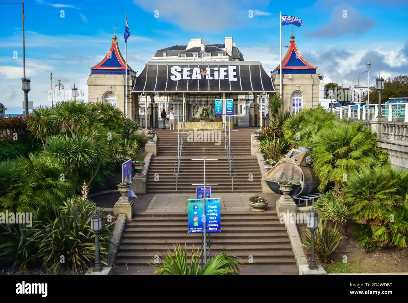 Sea Life è un acquario di Brighton, in Inghilterra Foto stock - Alamy