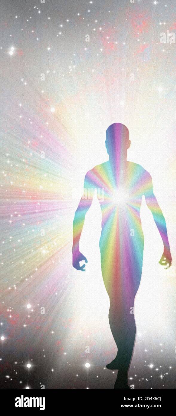 Anima umana o Spirito Foto Stock