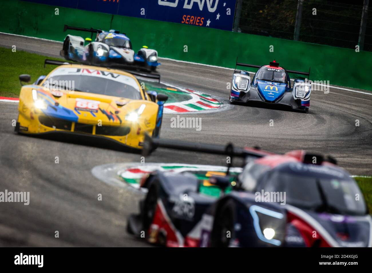 Monza, Italia. 11 Ottobre 2020. 31 Canal Julien (fra), Jamin Nicolas (fra), Stevens Will (gbr), Panis Racing, Oreca 07 Gibson, in azione nella 2020 4 ore di Monza, 4° round della 2020 European le Mans Series, dal 9 al 11 ottobre 2020 sull'Autodromo Nazionale di Monza, Italia - Photo Germain Hazard / DPPI Credit: LM/DPPI/Germain Hazard/Alamy Live News Foto Stock