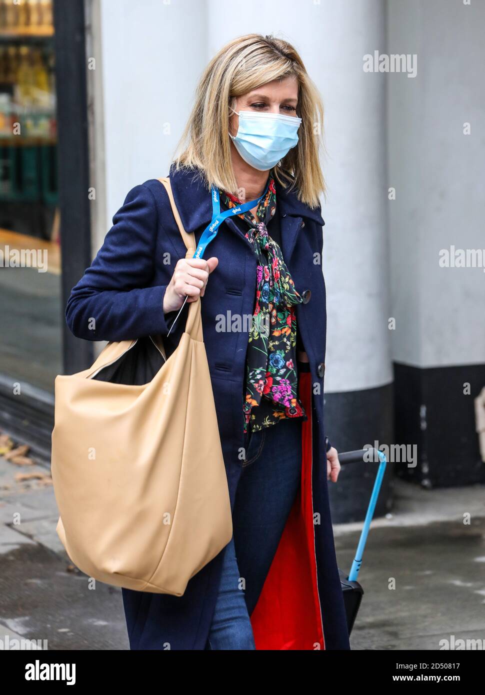 Kate Garraway, Global radio Studios, Londra, Regno Unito, 12 ottobre 2020, Foto di piQtured Foto Stock