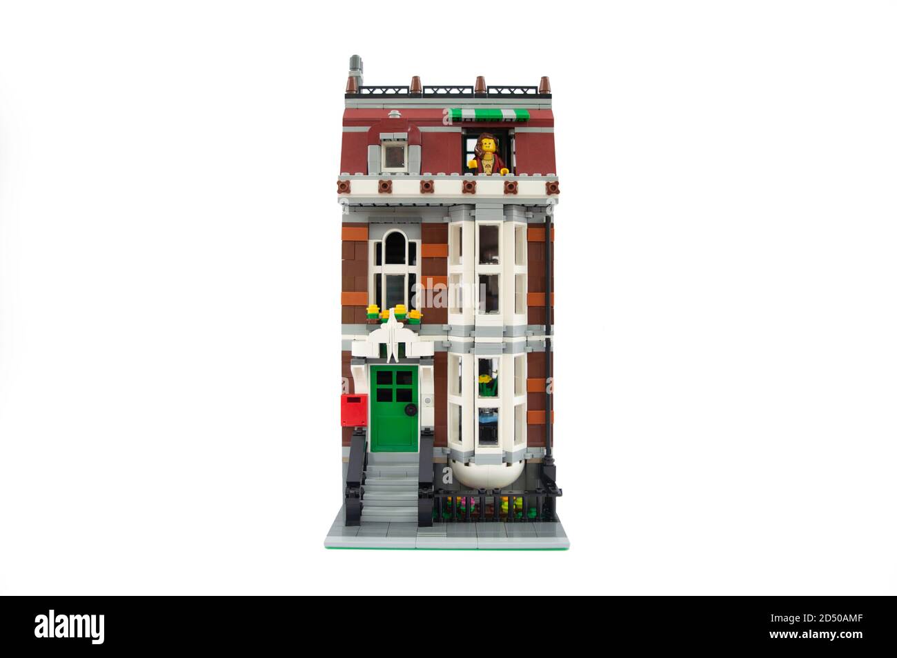 Davanti alla LEGO Creator Expert Modular House - PET Shop 10218 Foto Stock