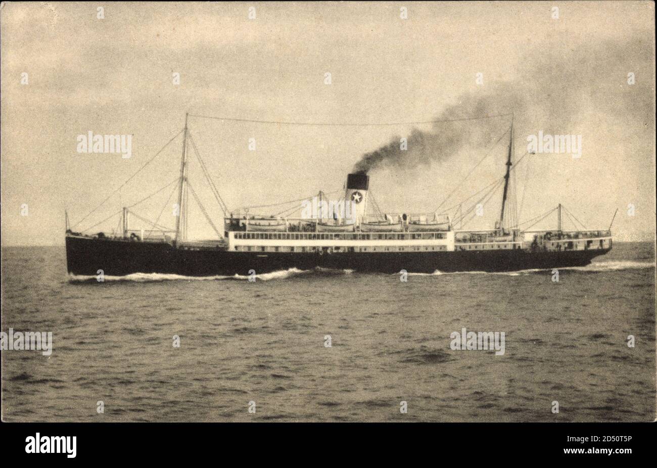 Svedese Lloyd, Dampfschiff Gothenburg, Ansicht Backbord | utilizzo in tutto il mondo Foto Stock