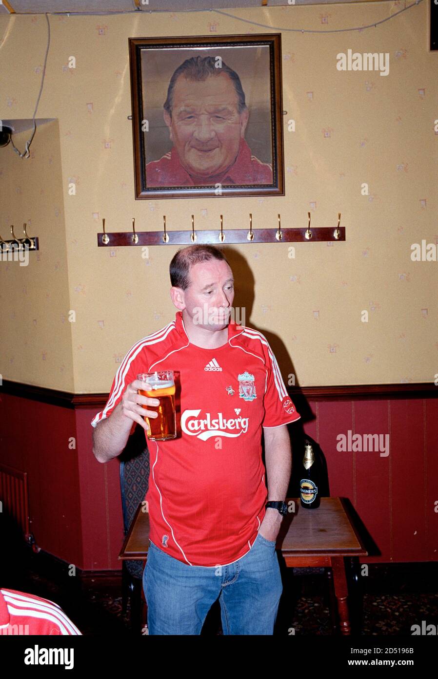 Liverpool Football Club 2006. Originariamente commissionato da Libération (Francia) il 22 maggio 2007. Articolo sulla cultura del calcio di Liverpool di Christian Losson. Editor di immagini Clémentine Mercier. Foto Stock