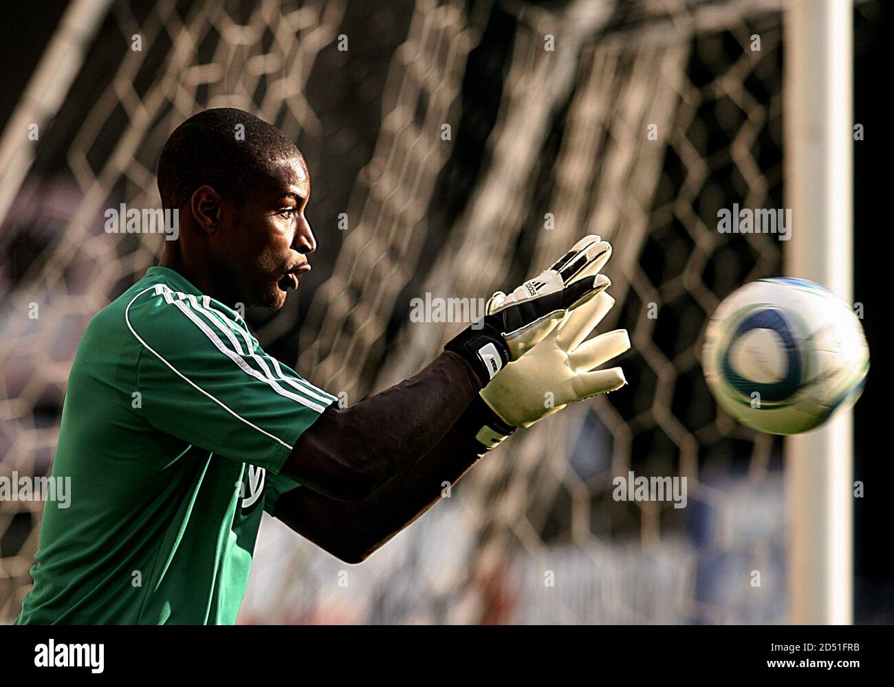 MAGGIO 04 :Bill Hamid (28) di D.C. Unito durante una partita MLS contro i Sounders allo stadio RFK di Washington D.C. United ha vinto 2-1. Foto Stock