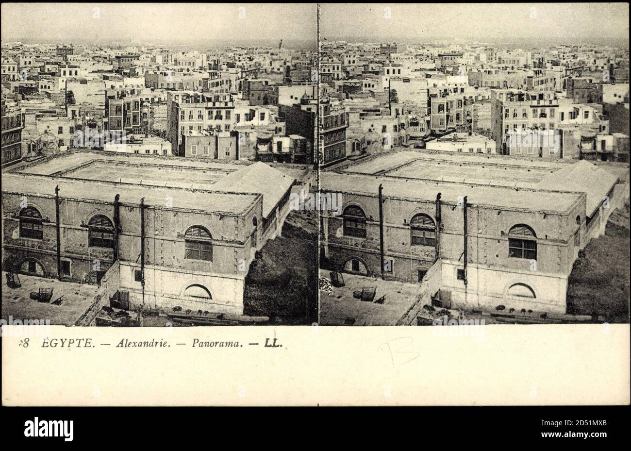 Alexandria Ägypten, Panorama, des batiments | utilizzo in tutto il mondo Foto Stock