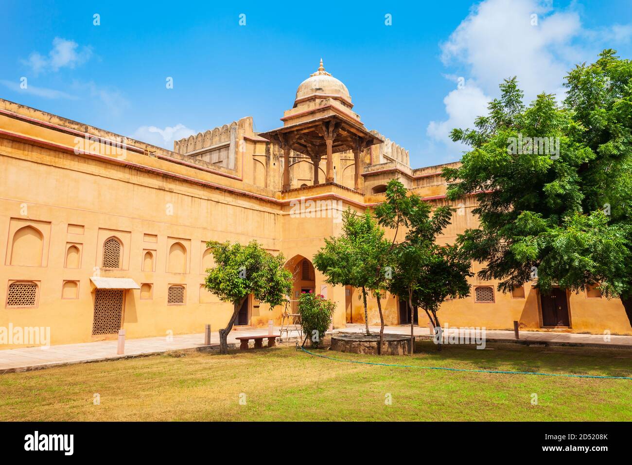 Ajmer Fort Government Museum nel centro della città di Ajmer nello stato del Rajasthan in India Foto Stock