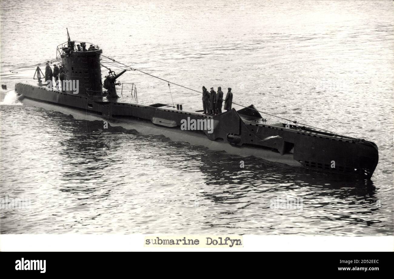 Niederländisches U Boot, Dolfyn, Unterseeboot | utilizzo in tutto il mondo Foto Stock
