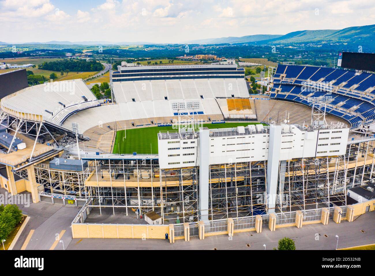 Beaver Stadium, Pennsylvania state University, state College, Pennsylvania, Stati Uniti Foto Stock