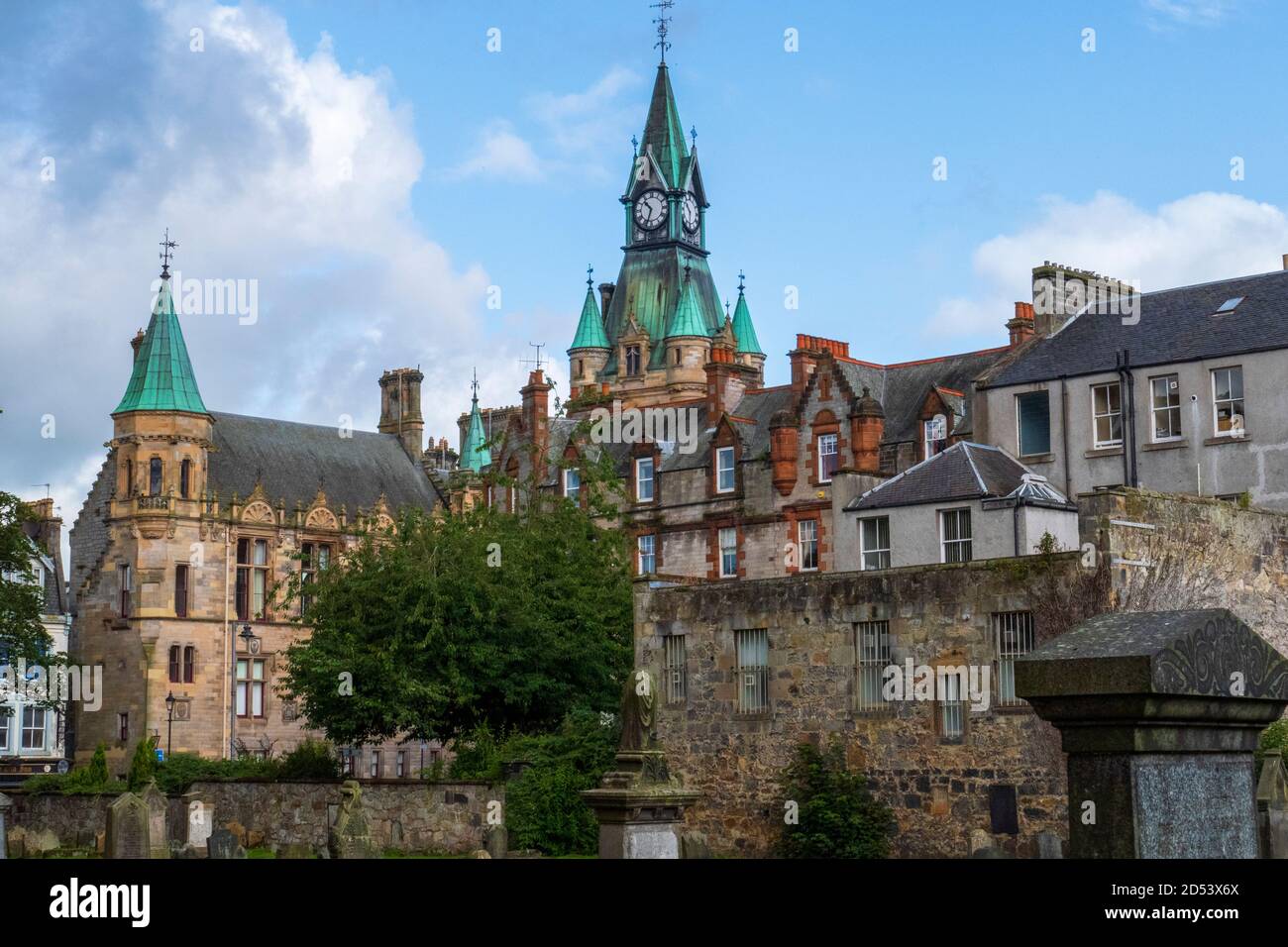 Rathaus City Chambers a Dunfermline Schottland Foto Stock