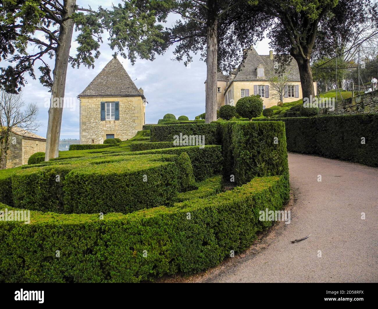 Giardini Marqueysssac Foto Stock