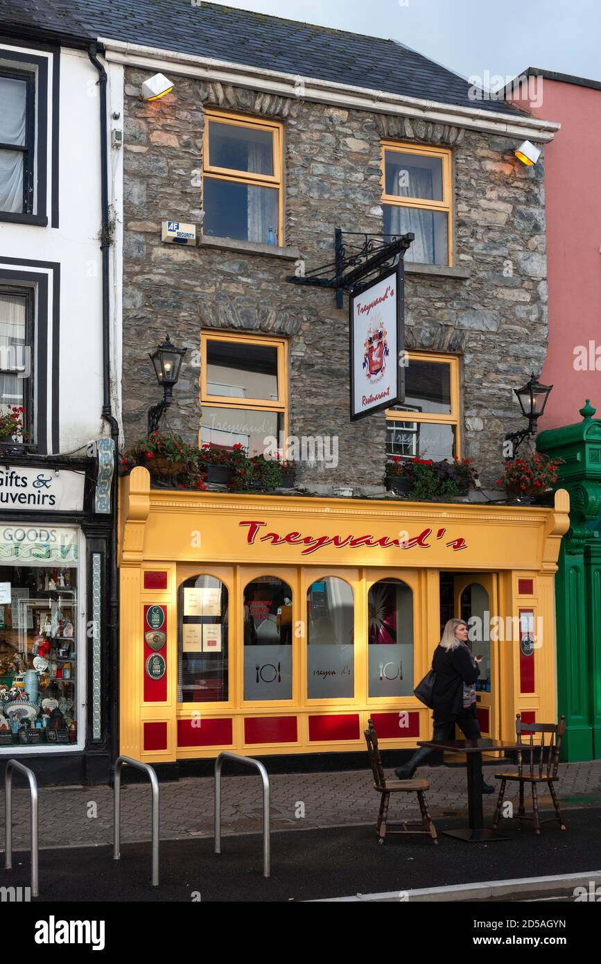 Treyvaud's Restaurant Killarney, Contea di Kerry, Irlanda Foto Stock