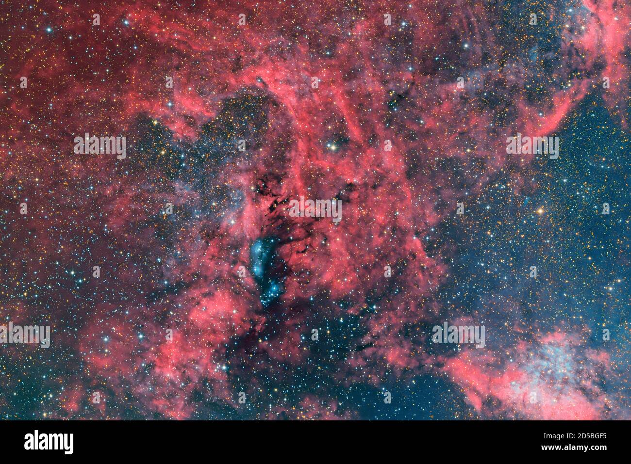 Riflessione Nebula NCC6914 Foto Stock
