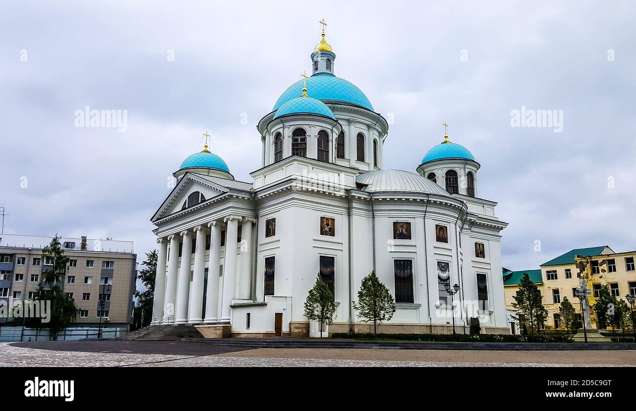 La cattedrale di Kazan in Kazan, Tatarstan, Russia Foto Stock