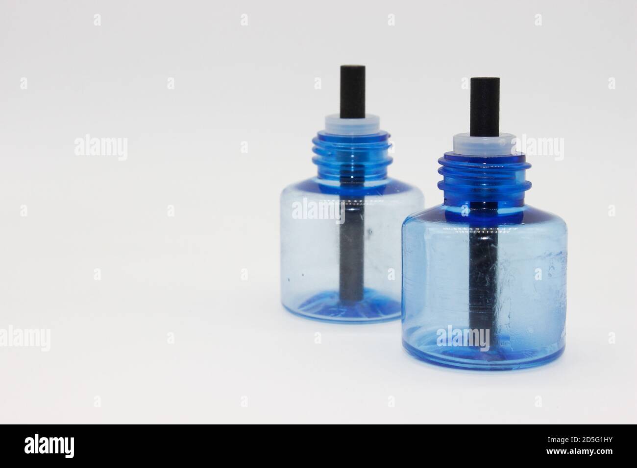 Un'immagine di repellente per zanzare con fuoco selettivo Foto Stock