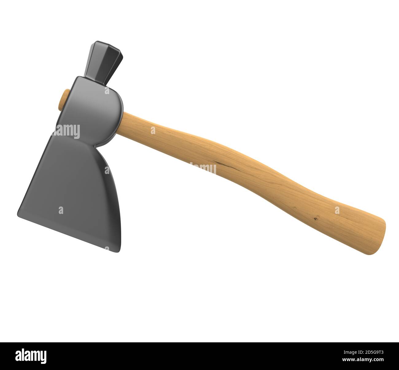 Hatchet manuale isolato Foto Stock