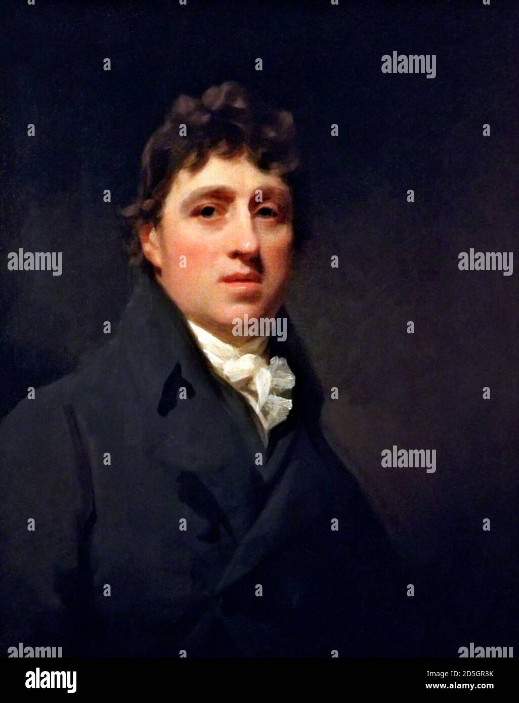 Thomas Telford. Ritratto dell'ingegnere civile scozzese Thomas Telford (1757-1834) di Sir Henry Raeburn, olio su tela, c.1803 Foto Stock