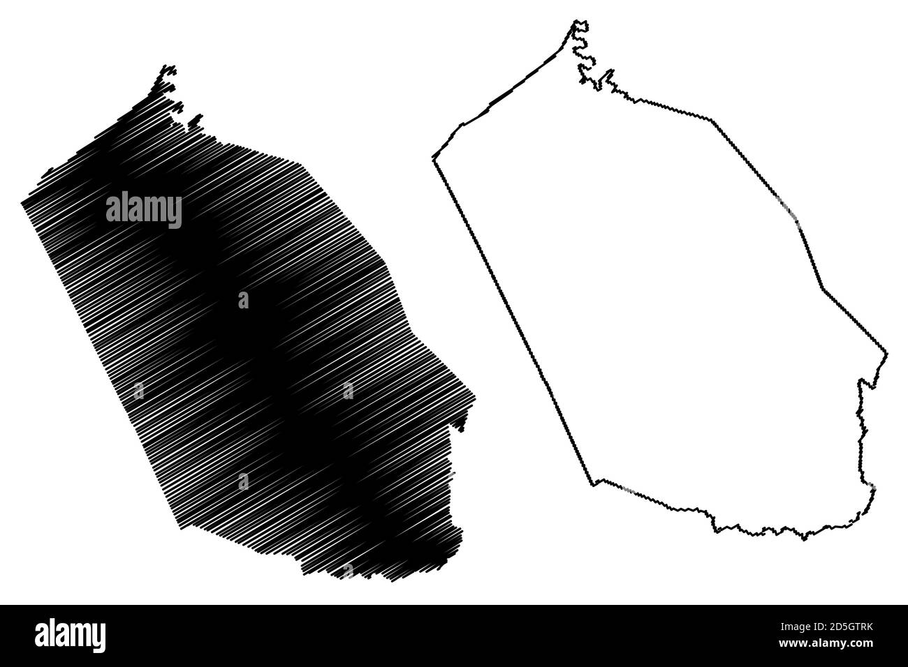 Montgomery County, Kentucky (Stati Uniti, Stati Uniti d'America, Stati Uniti, Stati Uniti, Stati Uniti) mappa vettoriale illustrazione, schizzo scrimolo Montgomery mappa Illustrazione Vettoriale