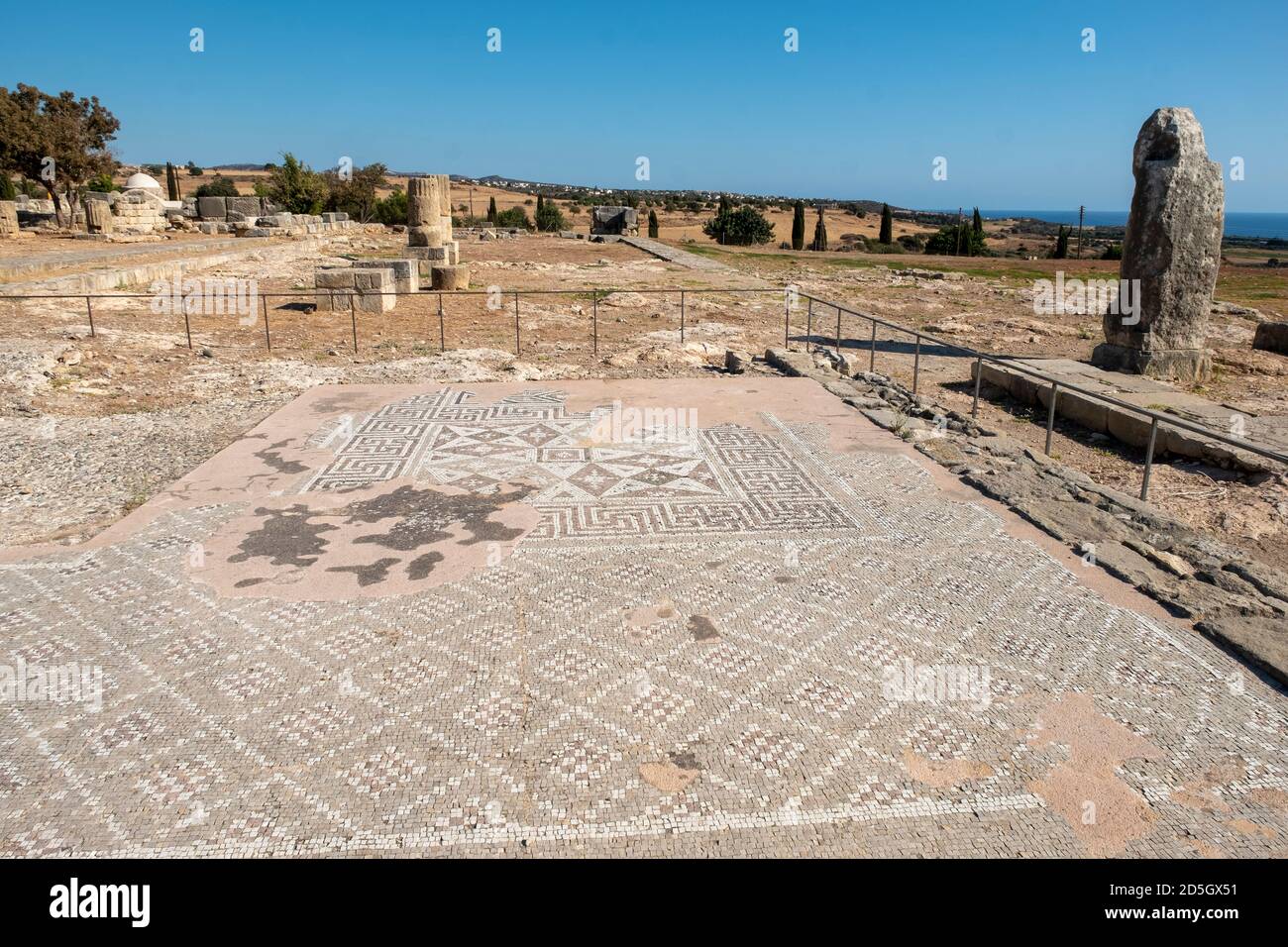 Santuario di Afrodite, Kouklia, Cipro Foto Stock