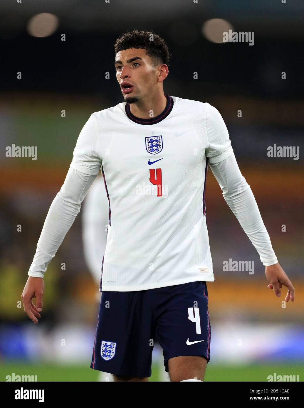 Inghilterra ben Godfrey durante la partita UEFA Euro 2021 Under-21 Qualifying Group 3 a Molineux, Wolverhampton. Foto Stock