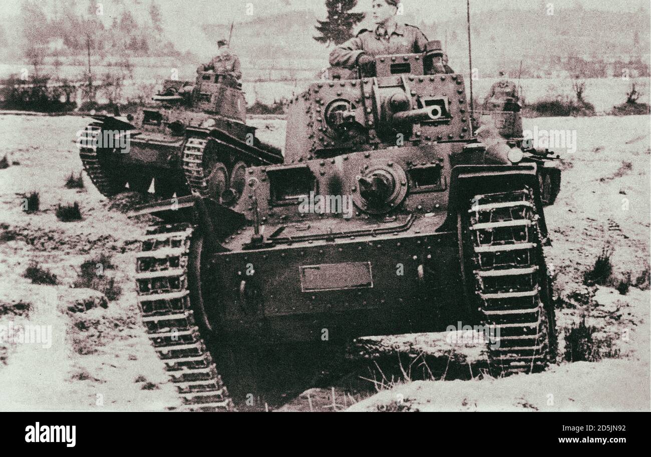 Carri Armati Tedeschi Seconda Guerra Mondiale Immagini e Fotos Stock