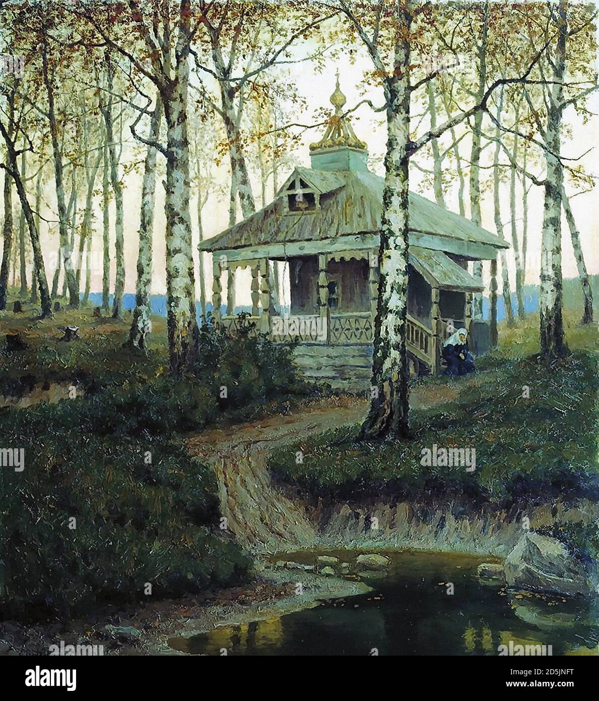 Volkov Efim Efimovich - Cell - Scuola Russa - 19 Secolo Foto Stock