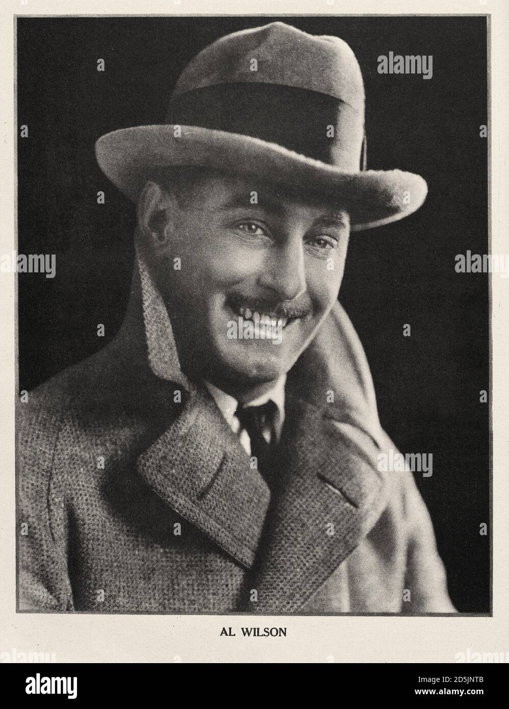 Al Wilson (Albert Peter Wilson, 1895 – 1932) è stato un . Nacque ad Harrodsburg, Kentucky, e morì Foto Stock