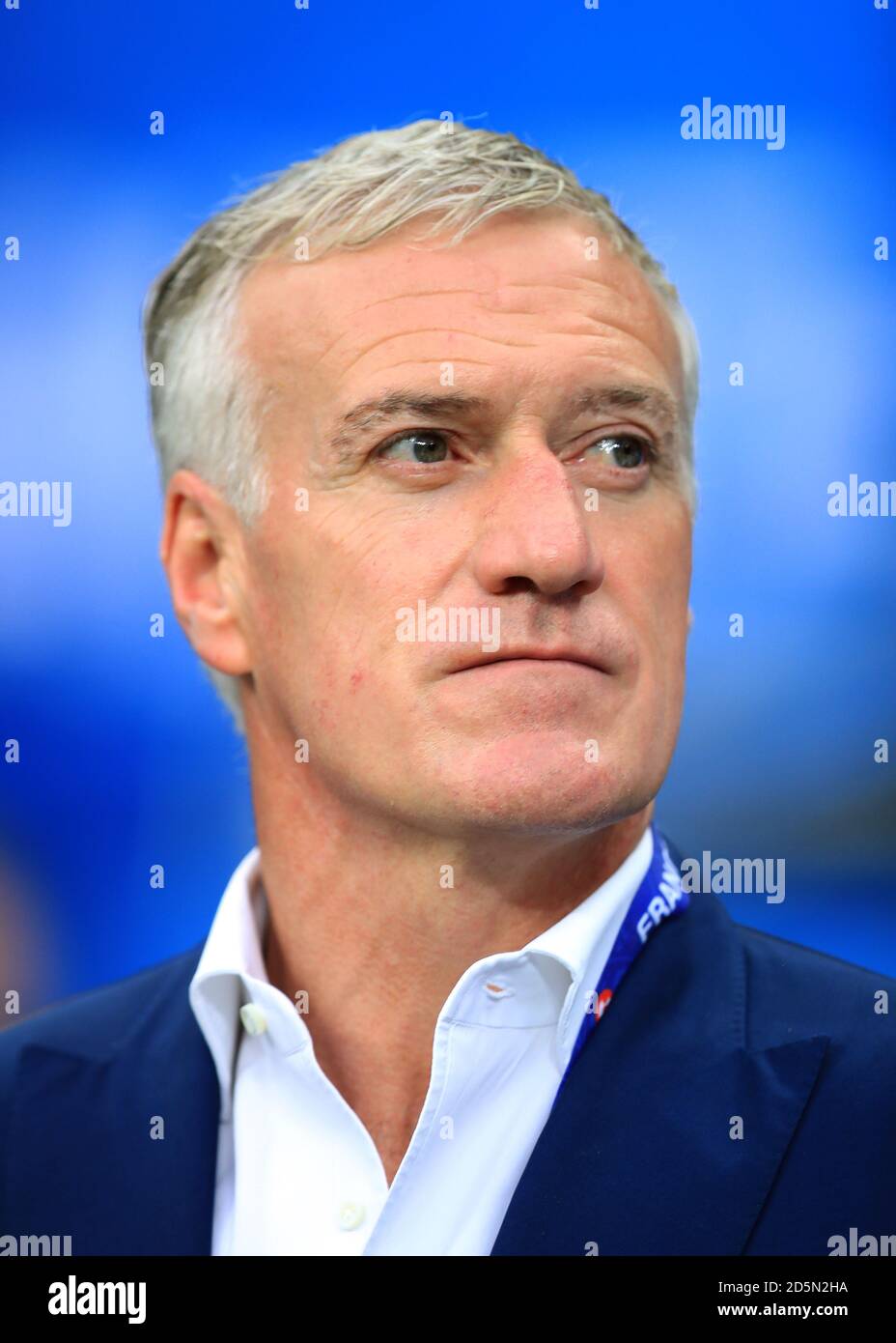 Didier Deschamps, direttore francese Foto Stock