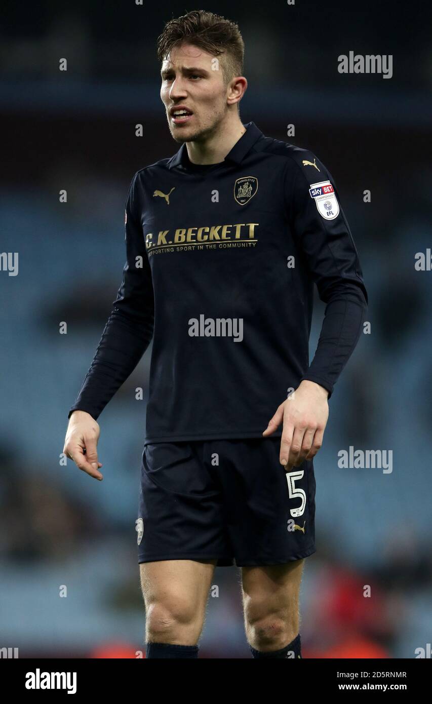 Barnsley's Angus MacDonald Foto Stock