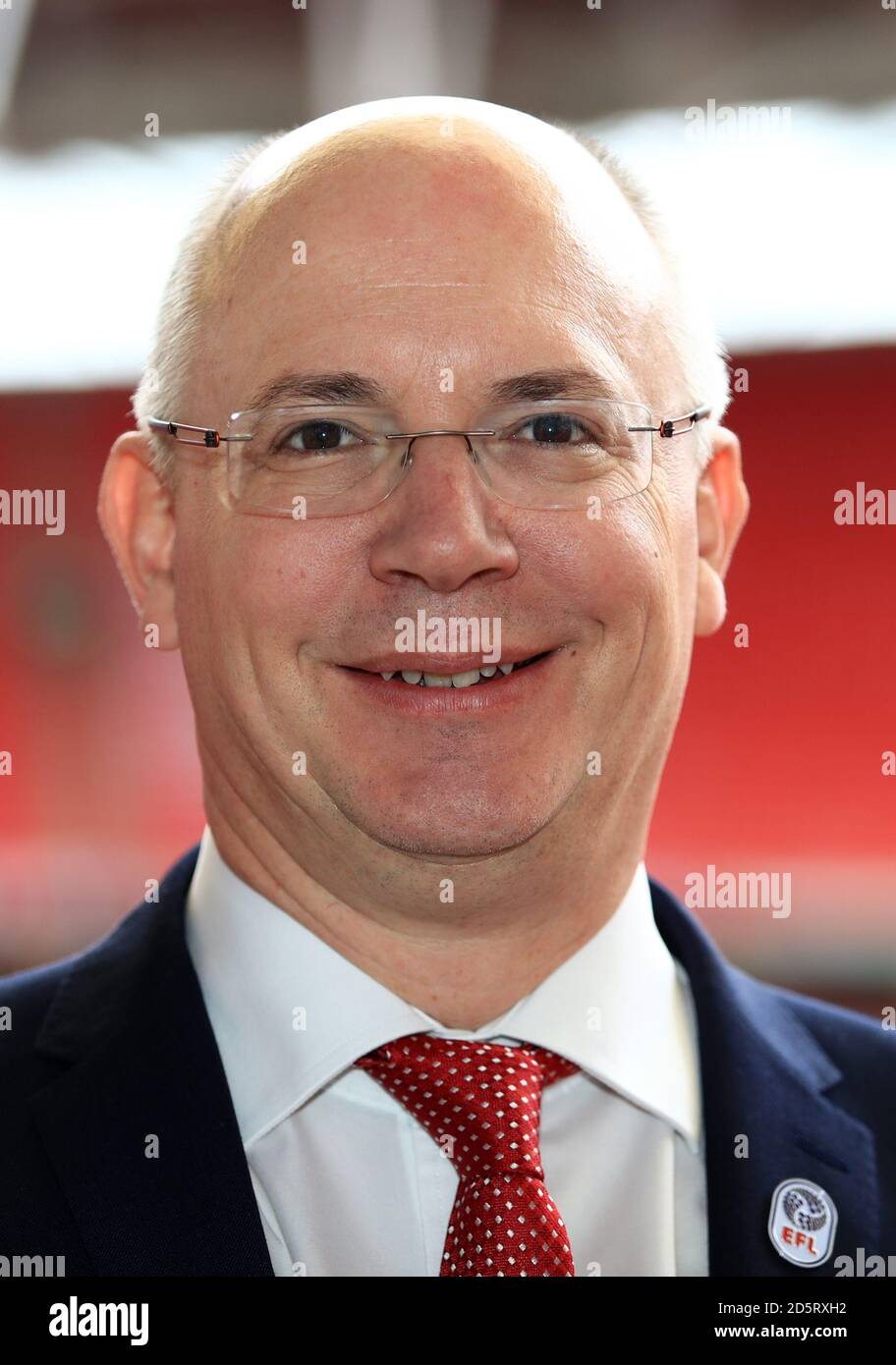 Shaun Harvey, Direttore Generale della Lega calcistica inglese Foto Stock