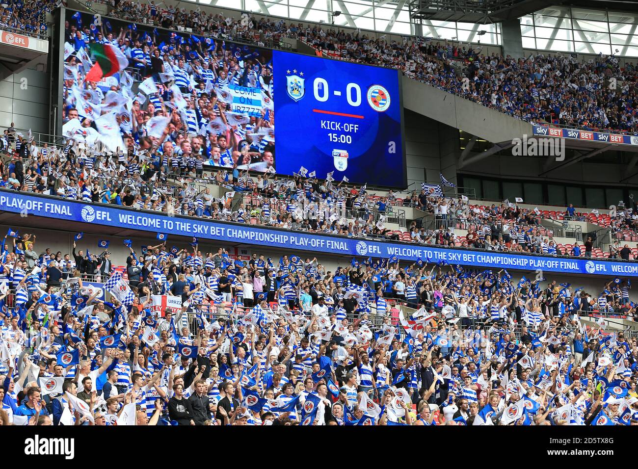 Una vista generale delle ventole di lettura nei supporti precedenti inizio Foto Stock