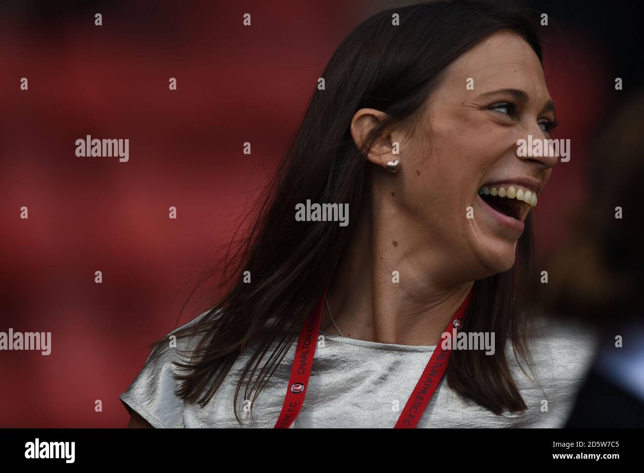 Katrien Meire, Chief Executive di Charlton Athletic Foto Stock