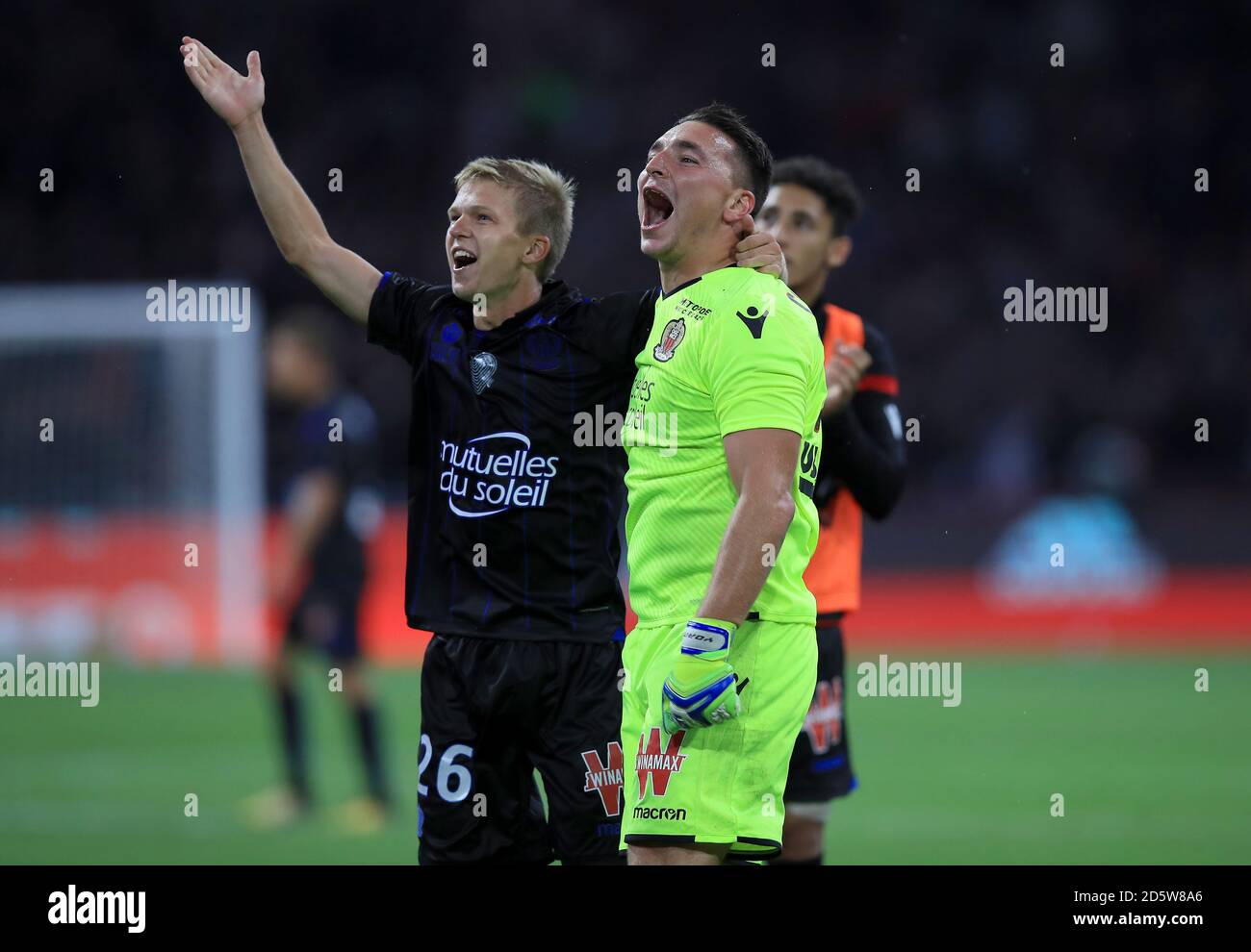 Yoan Cardinale di Nizza festeggia Foto Stock